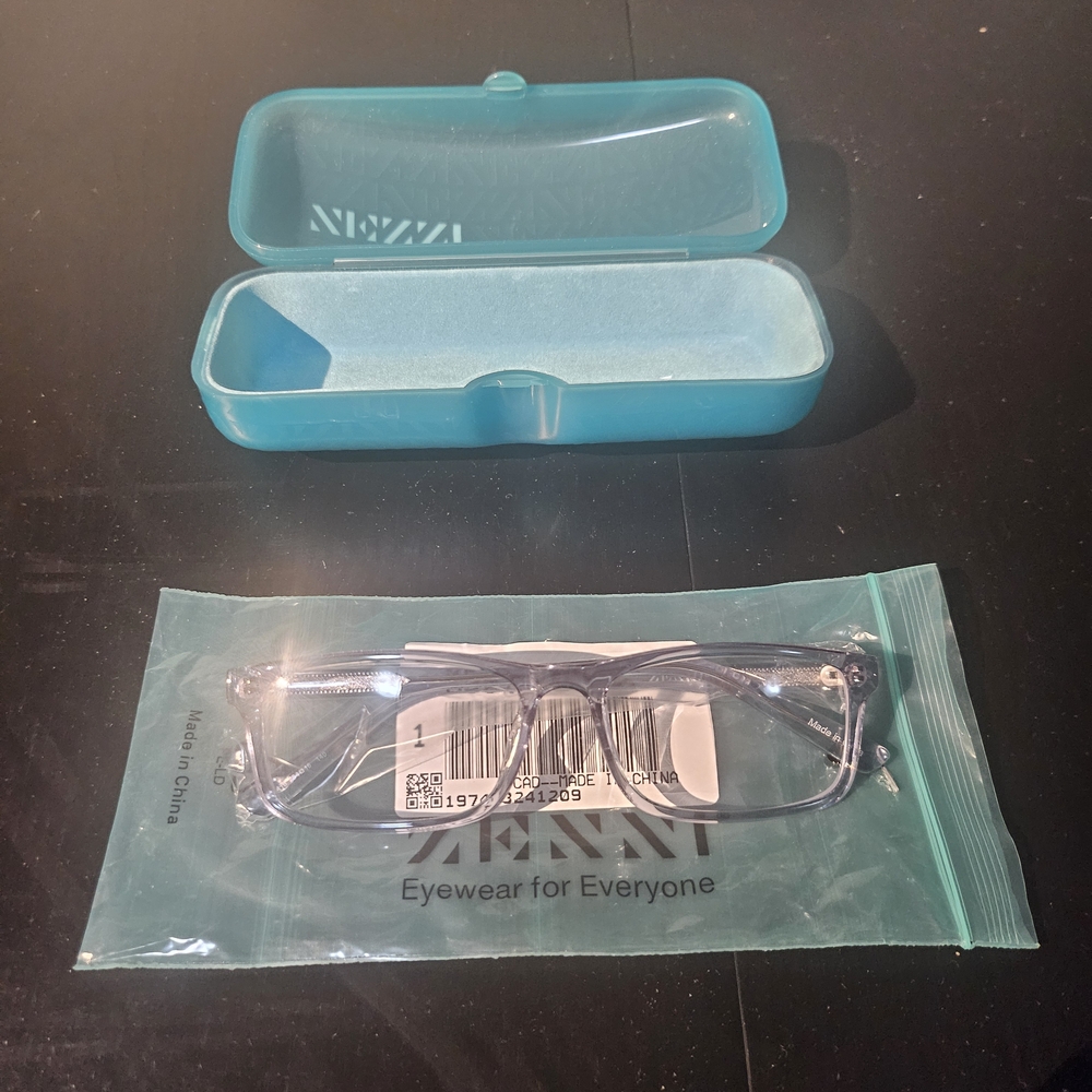 Brand New Zenni Clear Glasses – Demo Lenses